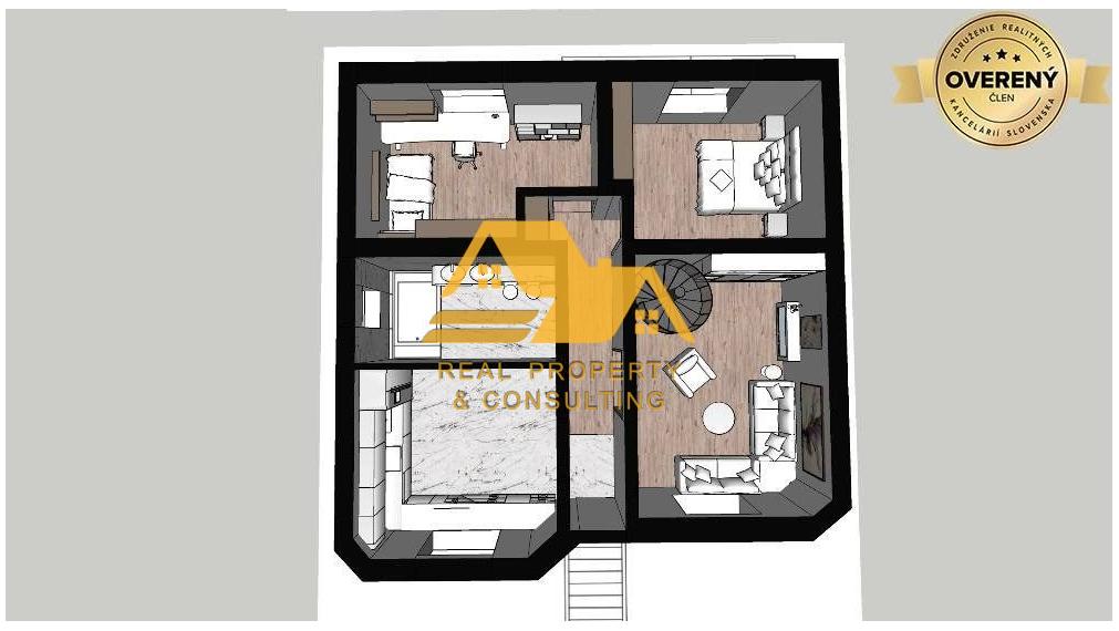 Predám dvojgeneračný dom v tichej lokalite v meste Hurbanovo
