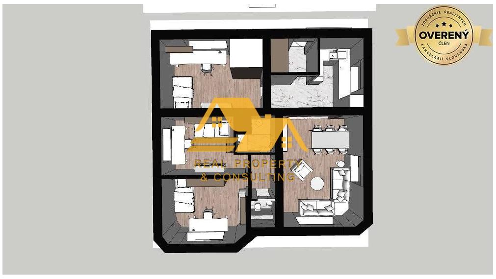 Predám dvojgeneračný dom v tichej lokalite v meste Hurbanovo