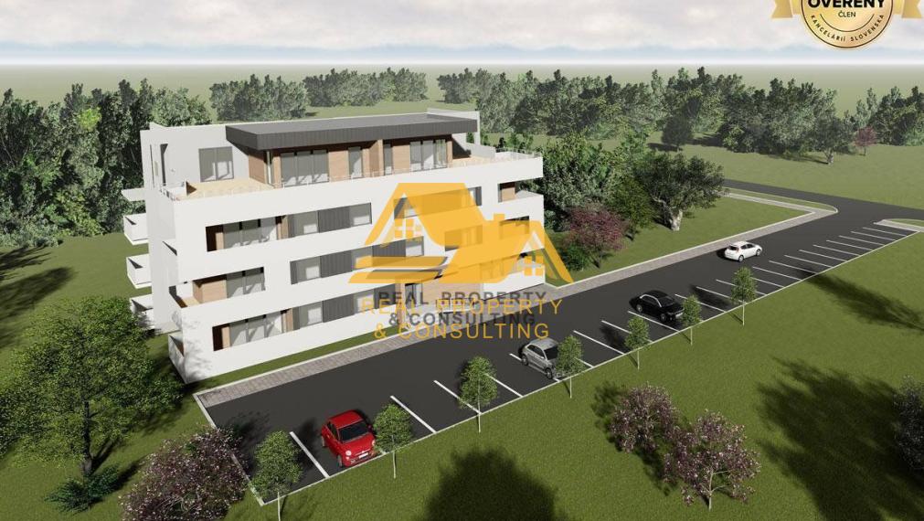 Predám 3 izbový byt s terasou v novostavbe v Nových Zámkoch