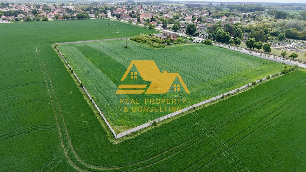 Predám veľký pozemok na podnikateľské účely v obci Dolné Saliby