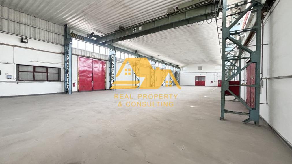 Prenajmem výrobnú halu so žeriavom v Nových Zámkoch