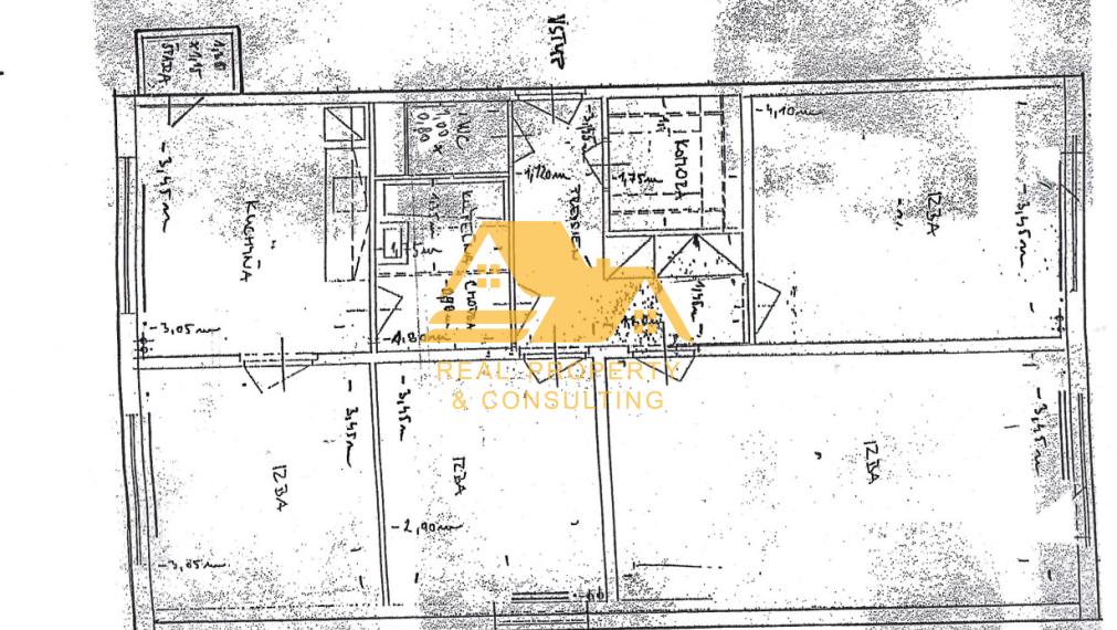 Predám prerobený 4 izbový byt v Nových Zámkoch