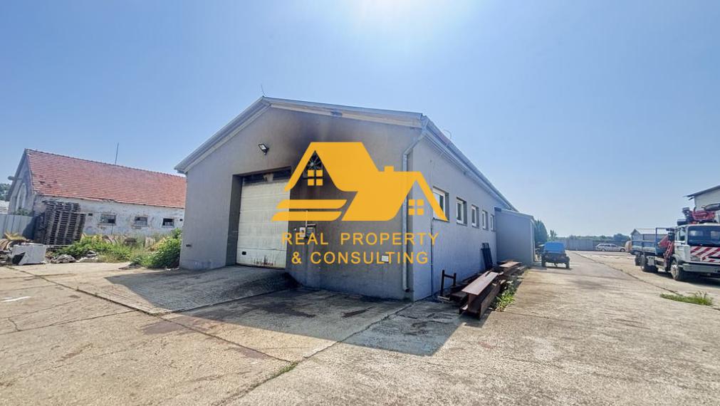 Prenajmem priemyselný areál s 2 výrobnými halami v obci Zemné