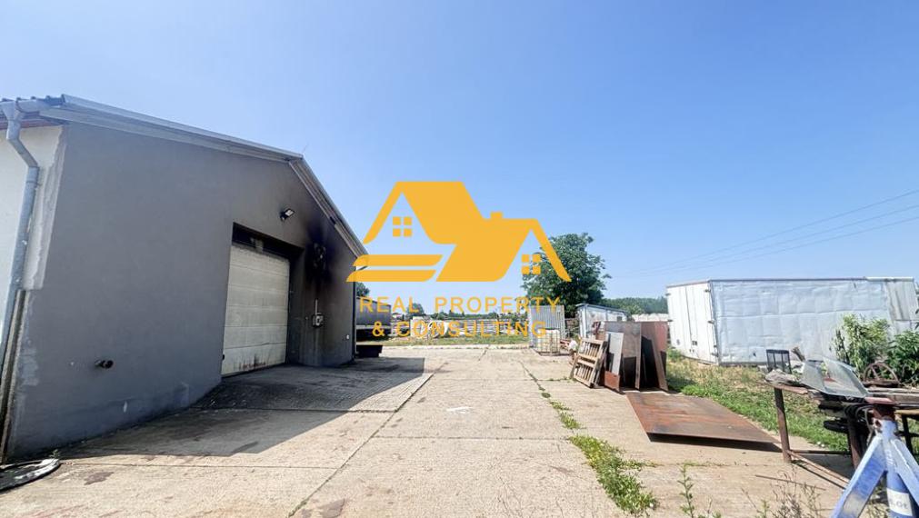 Prenajmem priemyselný areál s 2 výrobnými halami v obci Zemné