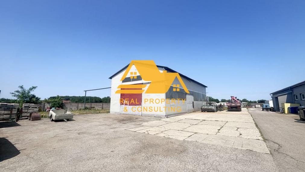 Prenajmem priemyselný areál s 2 výrobnými halami v obci Zemné