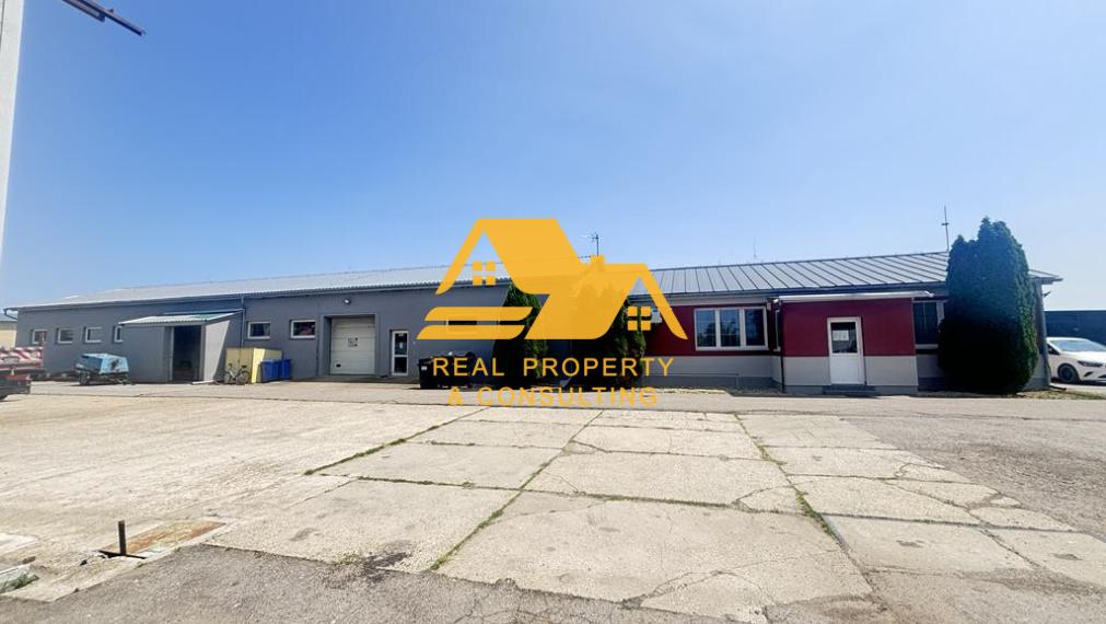 Prenajmem priemyselný areál s 2 výrobnými halami v obci Zemné