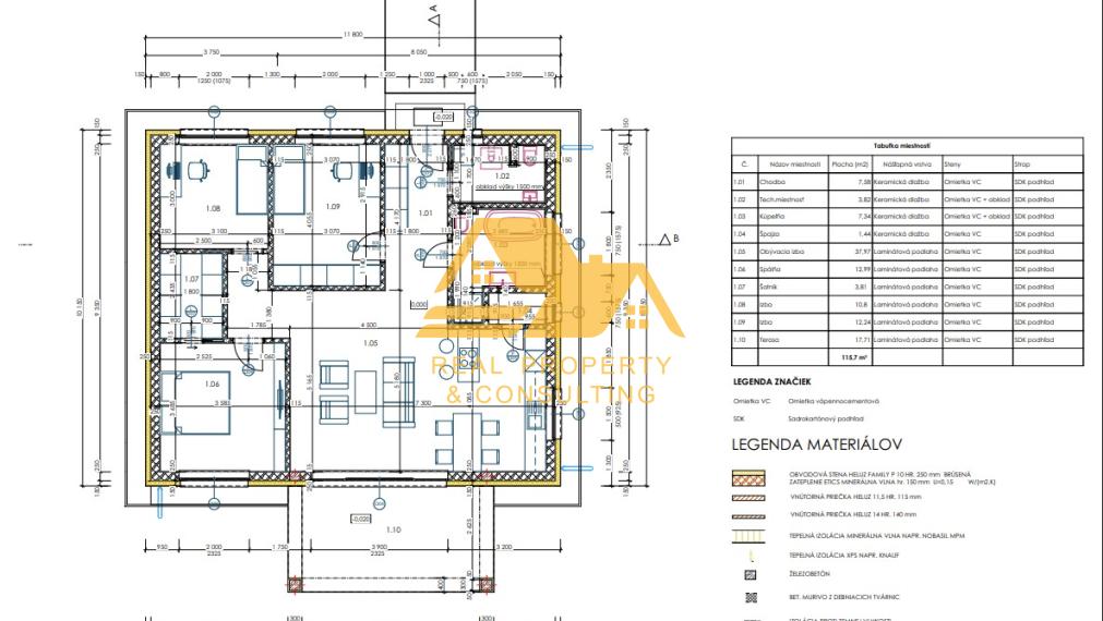 Predám novostavbu rodinného domu v Andovciach
