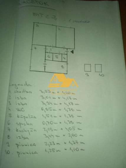 Investičná príležitosť! Predám 2 byty v bytovom dome v obci Podhájska