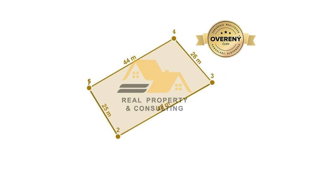 REZERVOVANÉ - stavebný pozemok v obci Bešeňov