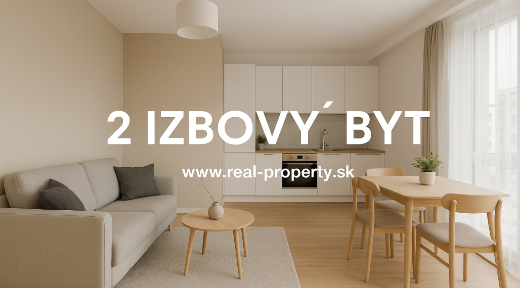 Predám pekný 2 izbový byt neďaleko vlakovej stanice v Nových Zámkoch