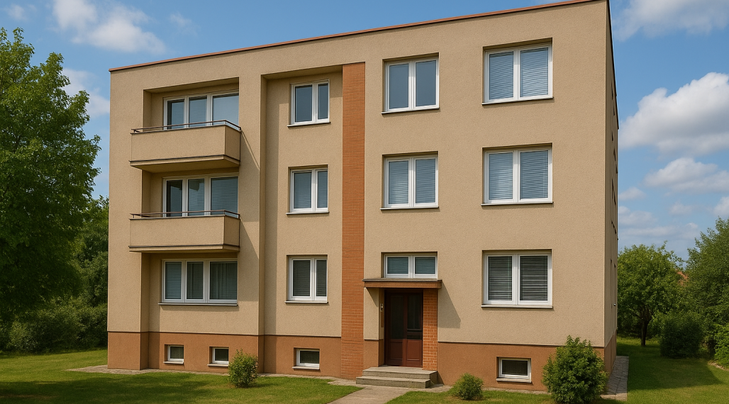 Byt pripravený na rekonštrukciu – Hurbanovo, 2 izby s balkónom