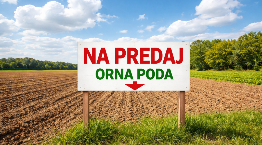 Predám ornú pôdu v obci Čifáre
