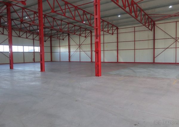 Prenajmem priemyselnú halu s kanceláriou v Nových Zámkoch