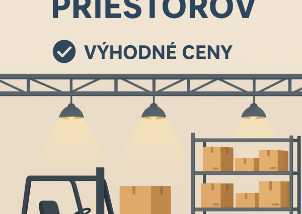 Prenajmem skladové priestory v Nových Zámkoch