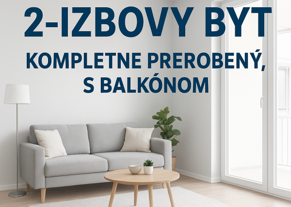 Hľadám 2 izbový byt v Nových Zámkoch