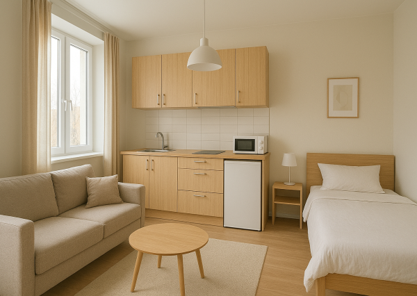 Predám veľkú garsónku v Nových Zámkoch