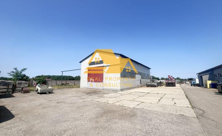 Prenajmem priemyselný areál s 2 výrobnými halami v obci Zemné - fotografia 7