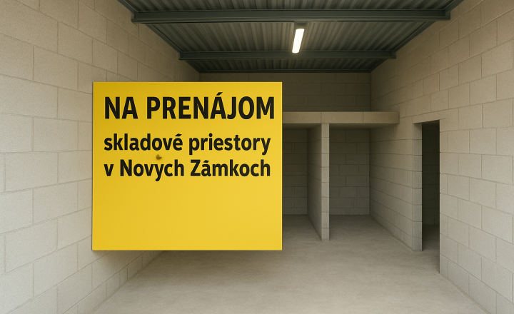 Prenajmem skladové priestory v Nových Zámkoch