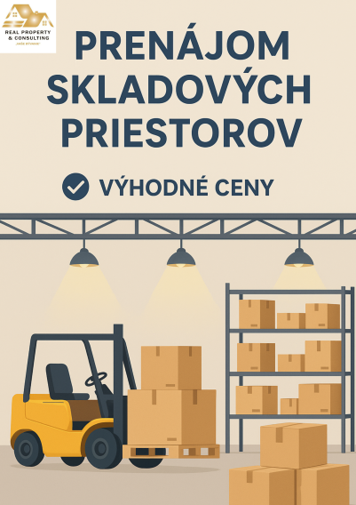 Prenajmem skladové priestory v Nových Zámkoch
